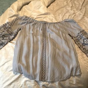 Off the shoulder top